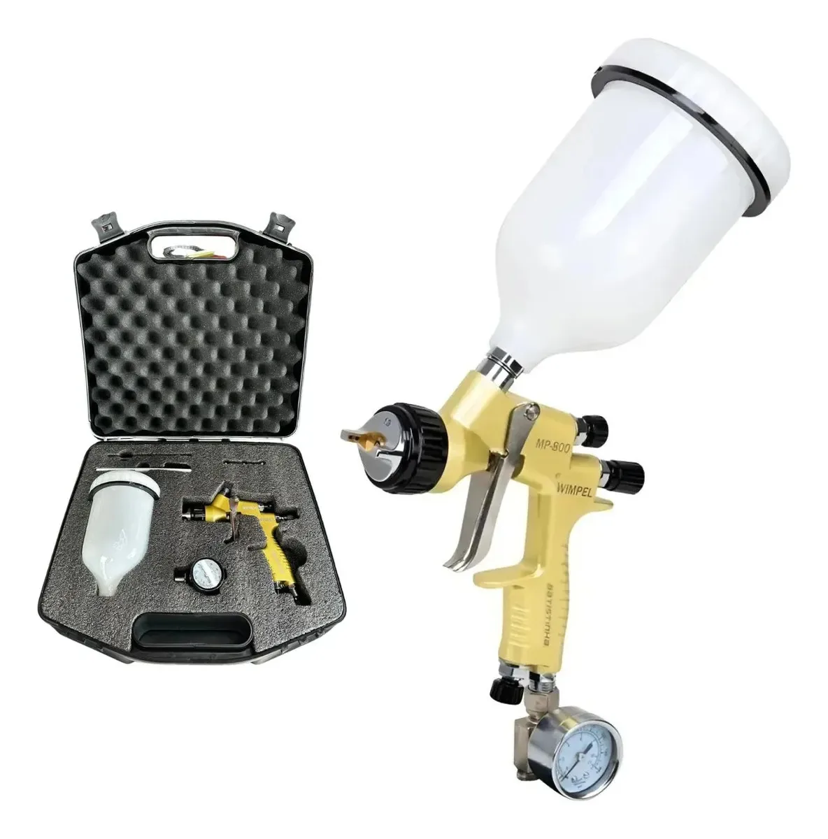 Pistola Para Pintura Batistinha Mp-800 Wimpel Hvlp 1.3mm