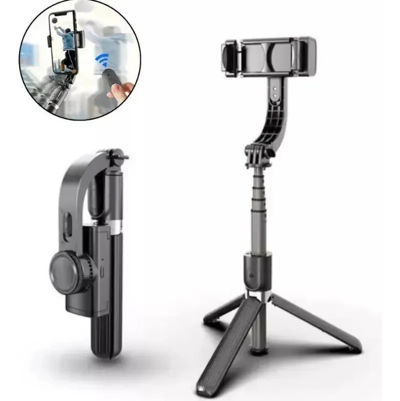 Estabilizador Gimbal Eletrônico Profissional - Preto