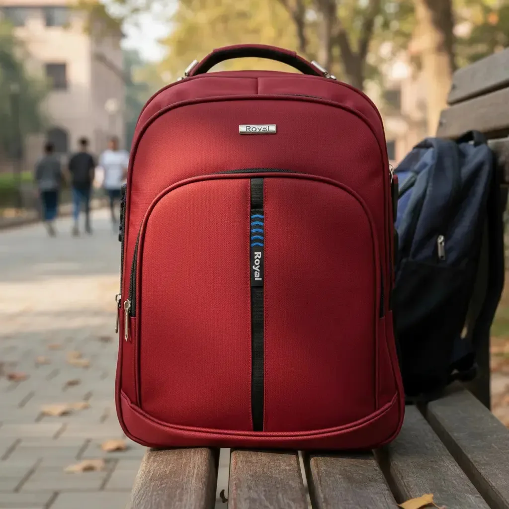 Mochila Urbana Mari Soberana Senha Tsa Cor Vermelho Design Liso 25l