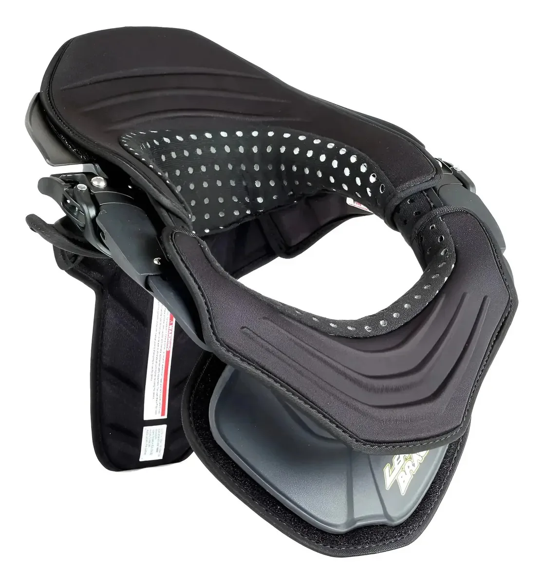 Protetor Cervical Leatt Brace Kart Esportivo Cor Preto Tamanho M