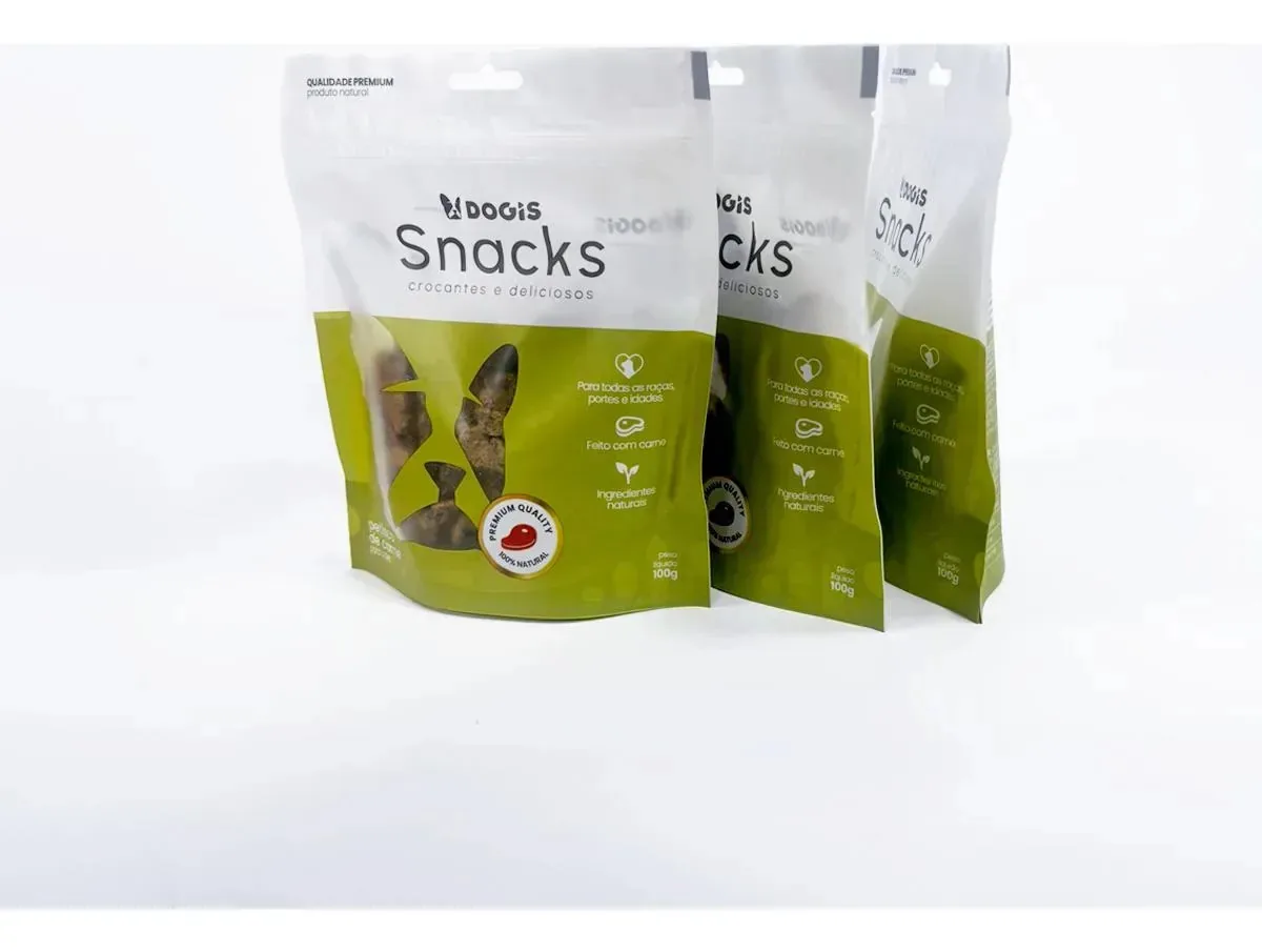 Kit 3 Petiscos Para Cachorro Dogis Snacks 100g