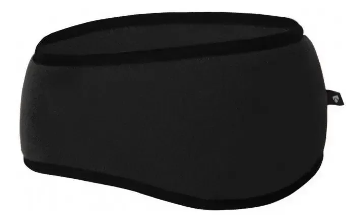 Protetor Auricular Solo de Microfleece para Frio Preto