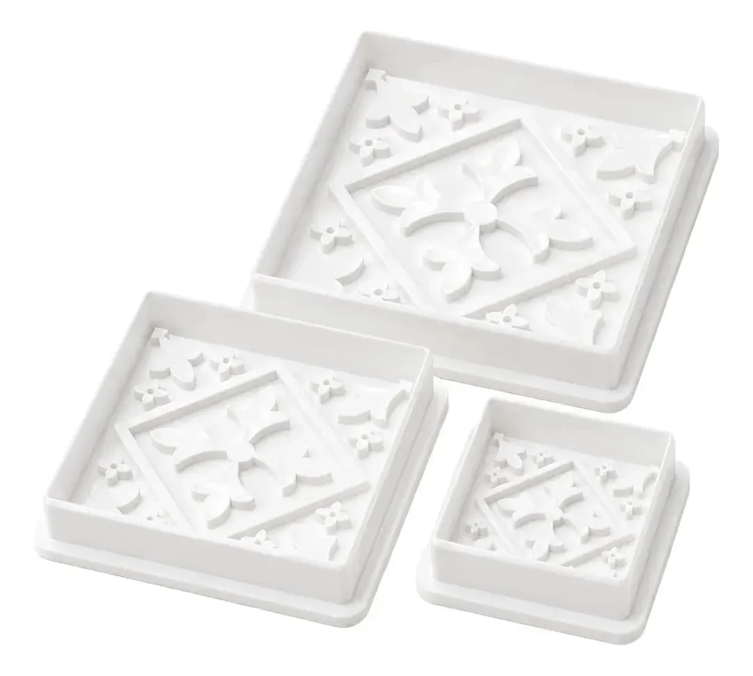 Kit 03 Cortadores E Marcadores Azulejo Português