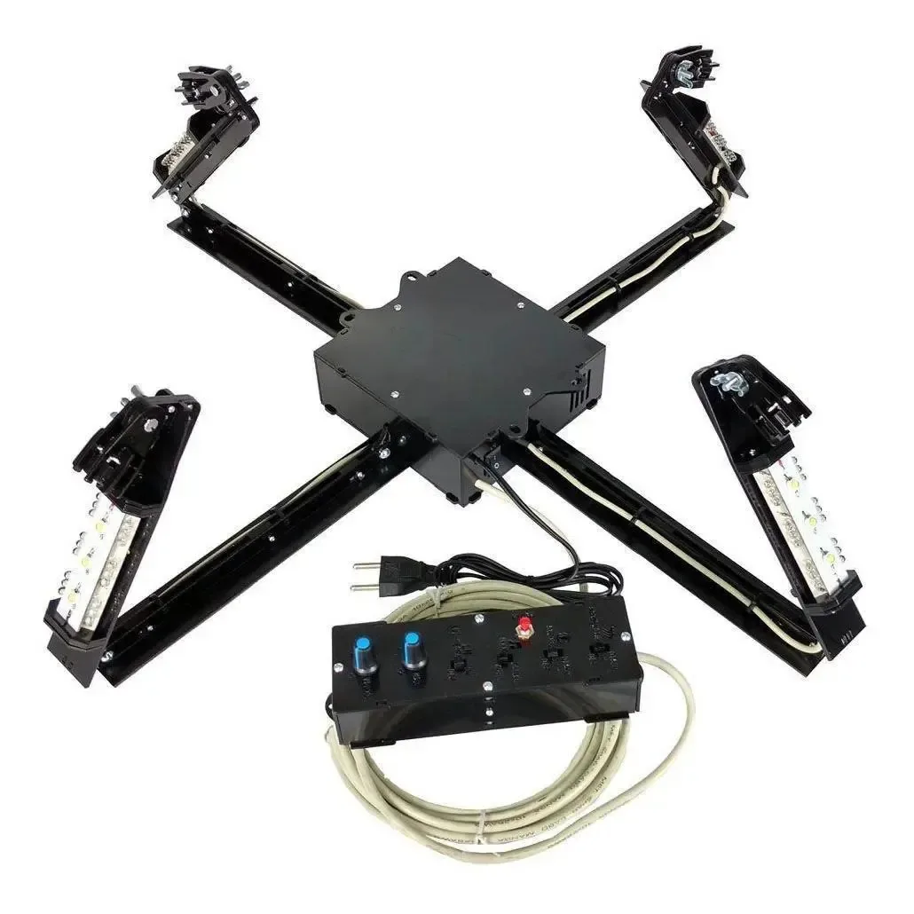 Base Kit Iluminação Para Festa Jogo De Luz Led Deltrônica