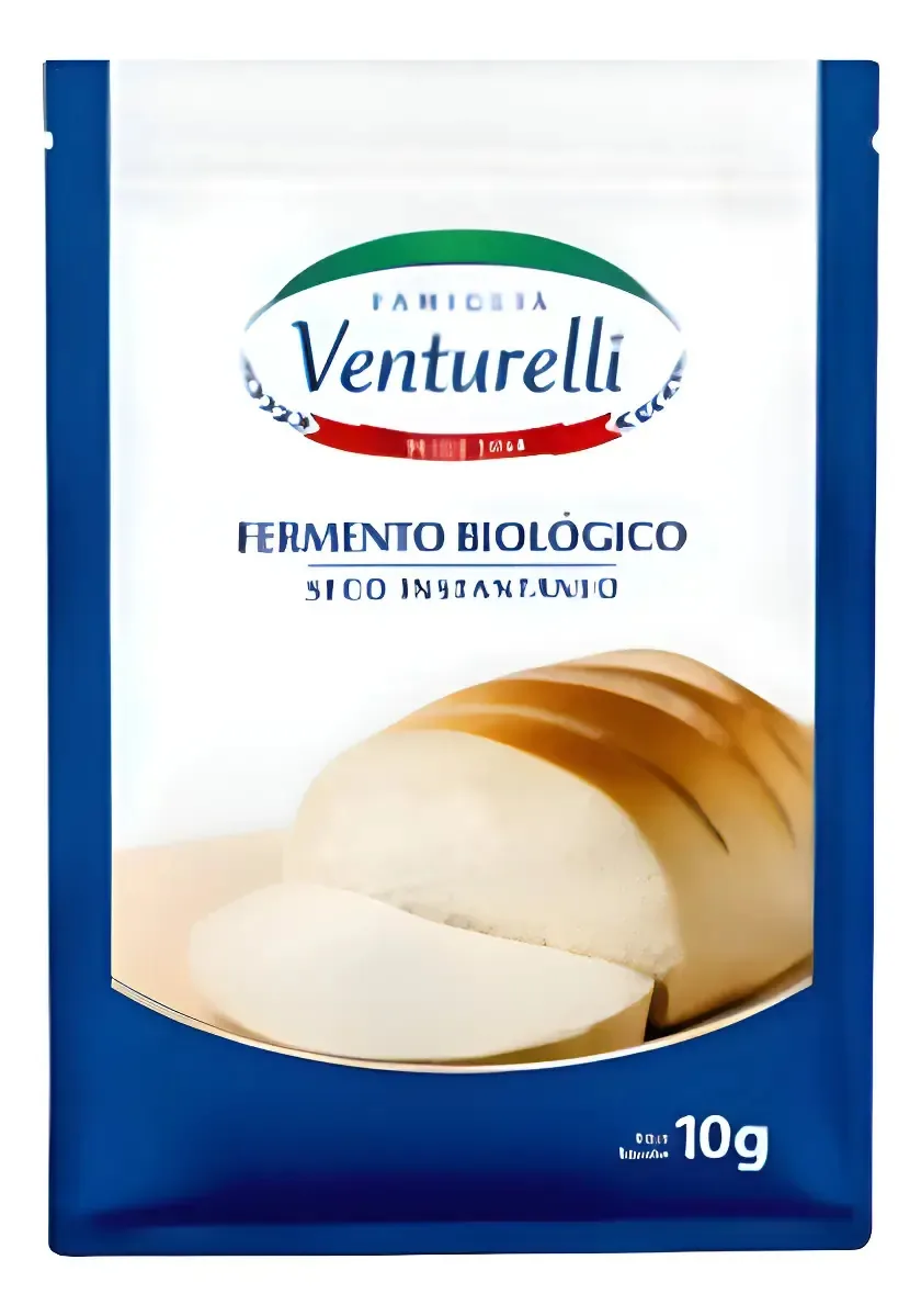 Kit 10 Fermento Biologico Seco Instantaneo Venturelli De 10g