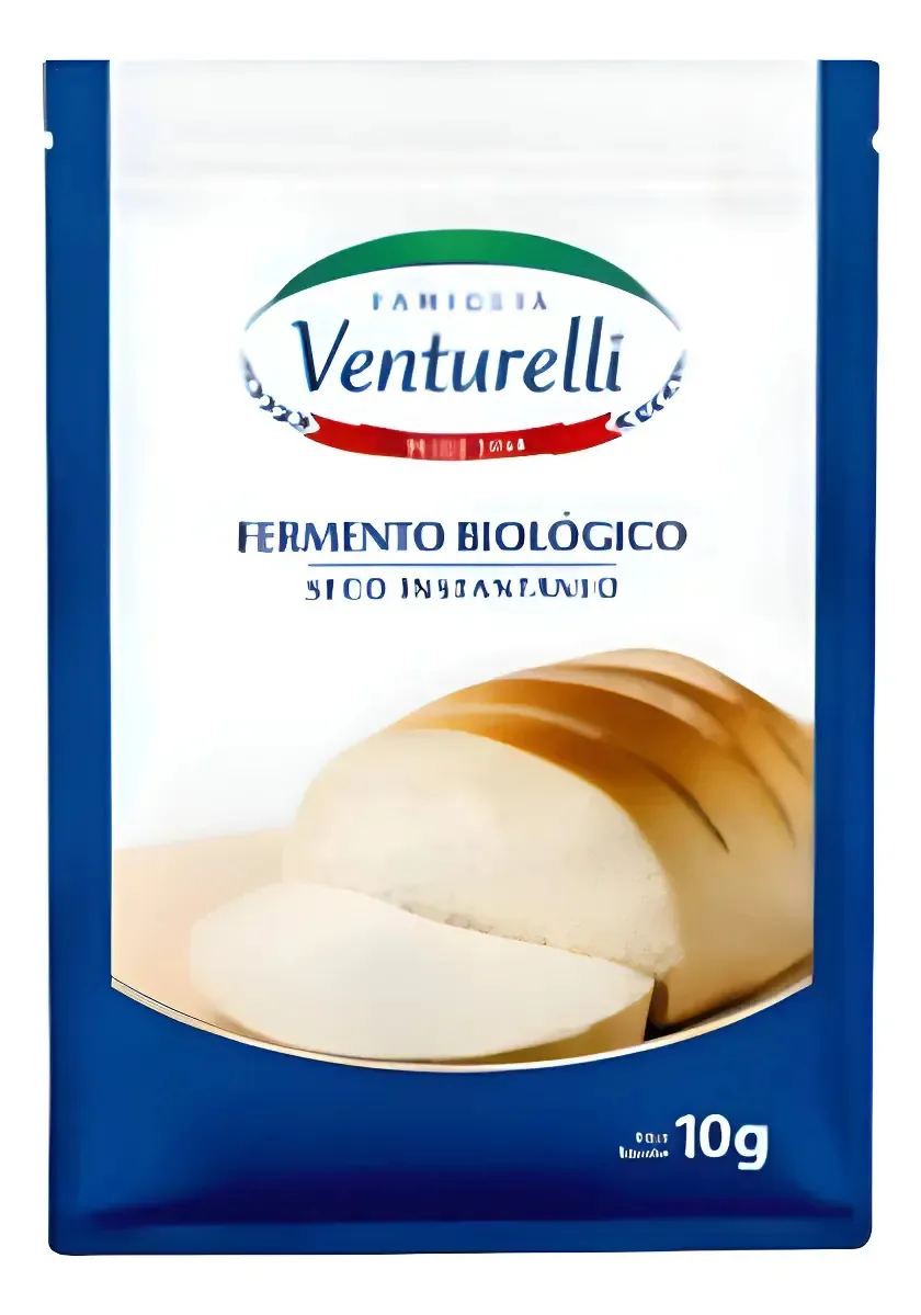 Kit 10 Fermento Biologico Seco Instantaneo Venturelli De 10g