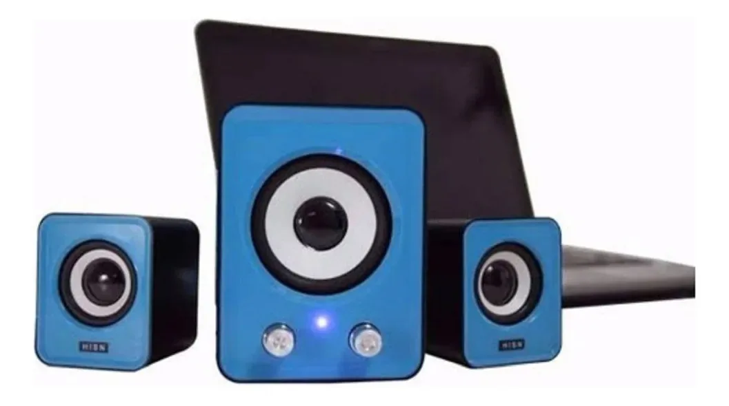 3 Unidades De Som Pc Subwoofer