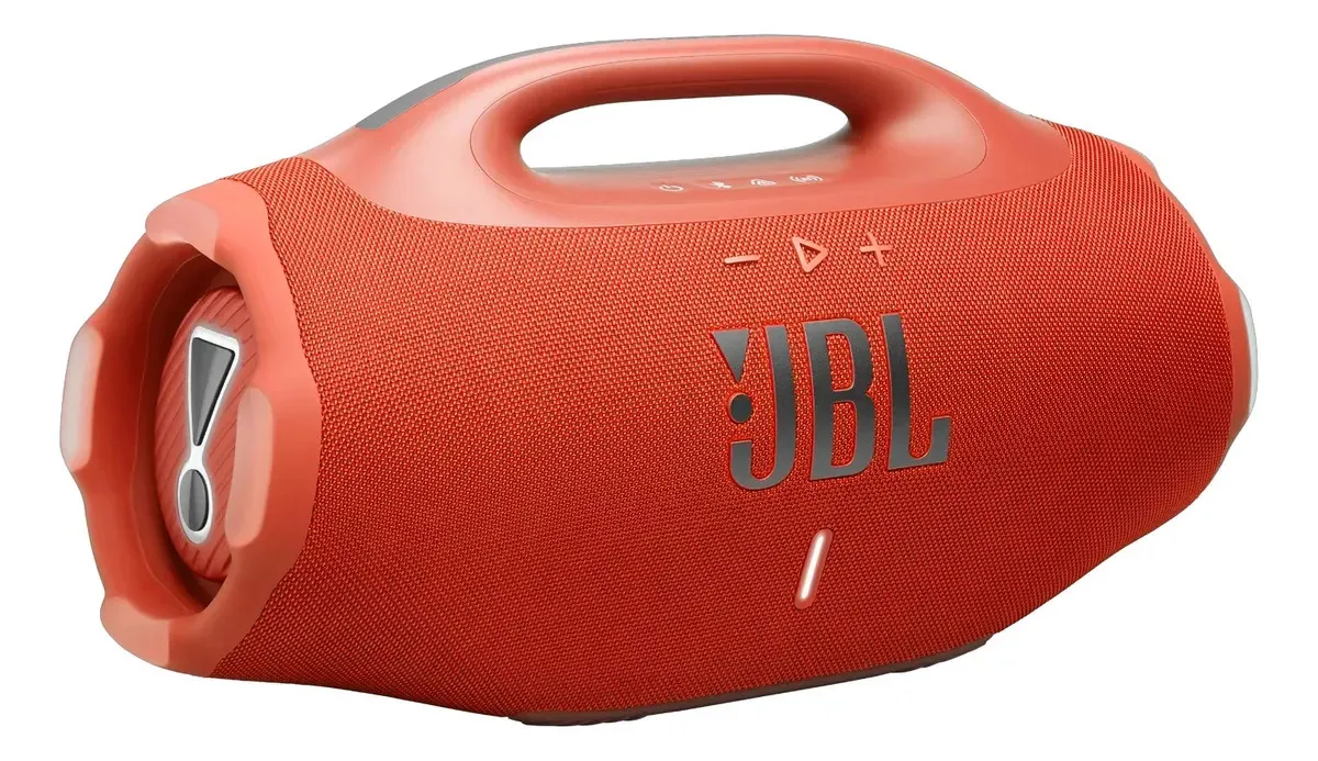 Caixa De Som Boombox 4 Jbl Laranja Portátil Bluetooth Laranja