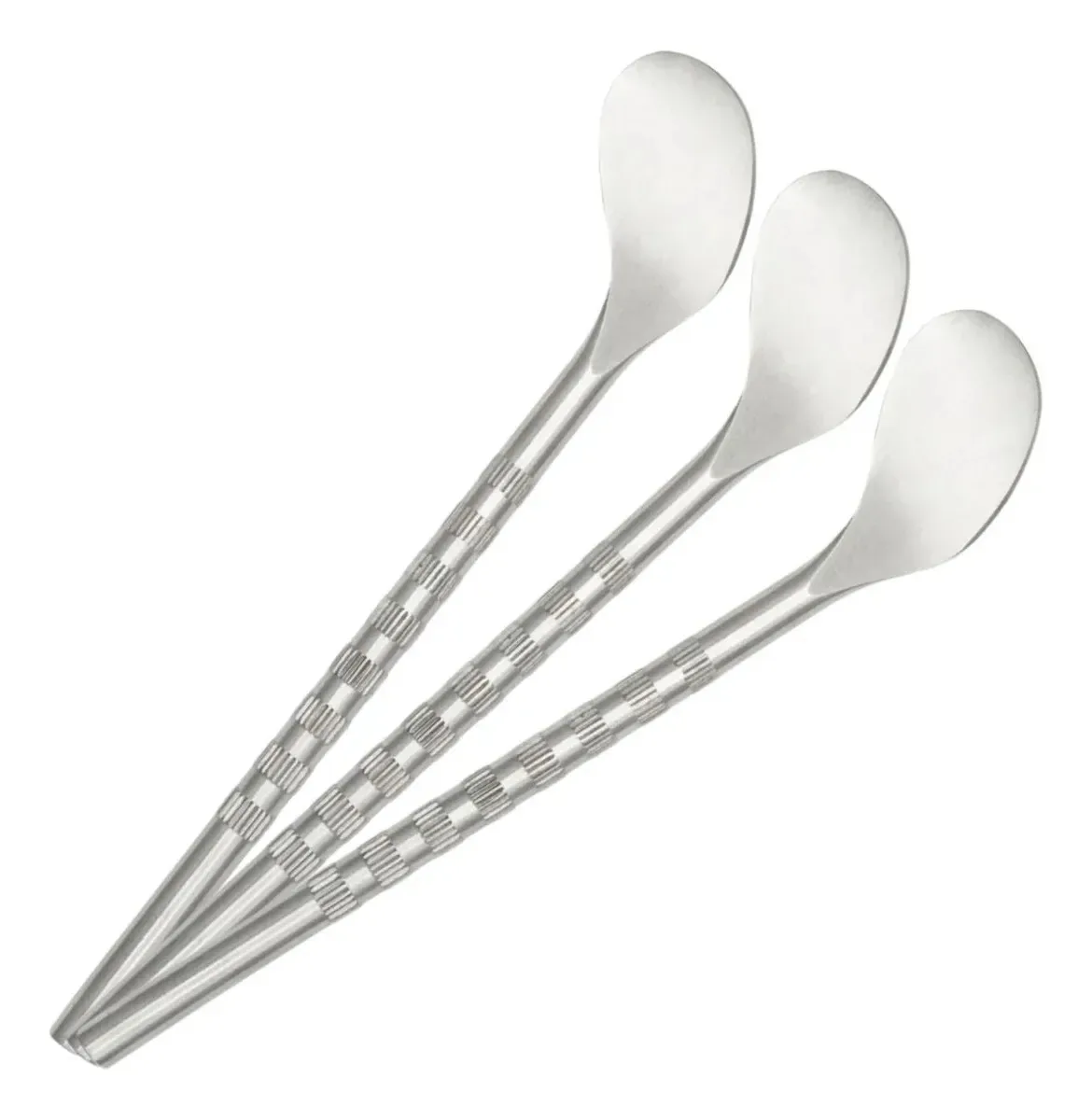 3 Espátulas De Aço Inox Para Calos E Calosidades Ref.222