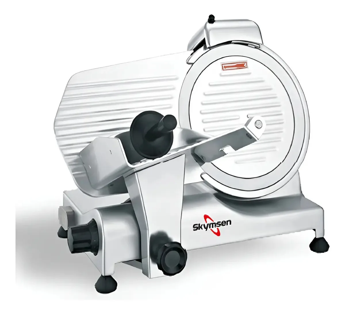 Fatiador E Cortador De Frios Alumínio Skymsen Lâmina 250mm Cor Alumínio Anodizado 110V