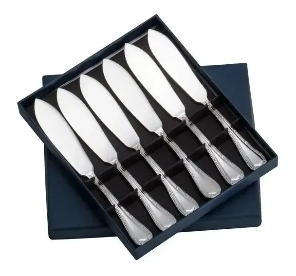 Conjunto De Espatulas Para Pate Croise 6 Peças Wolff 70112 -rata
