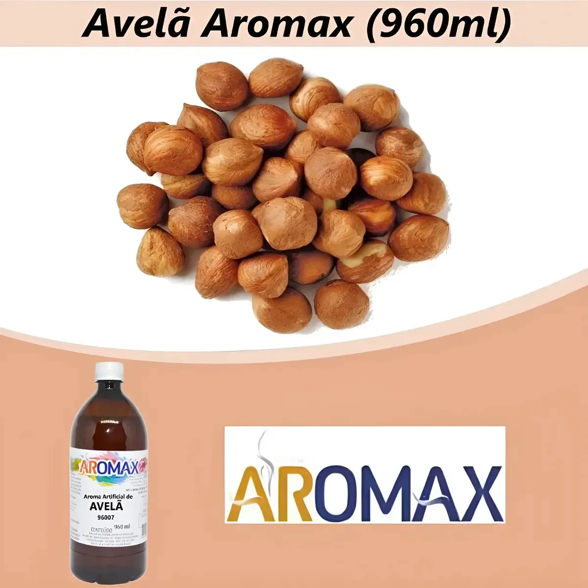 Essência de Avelã Aromax para Alimentos