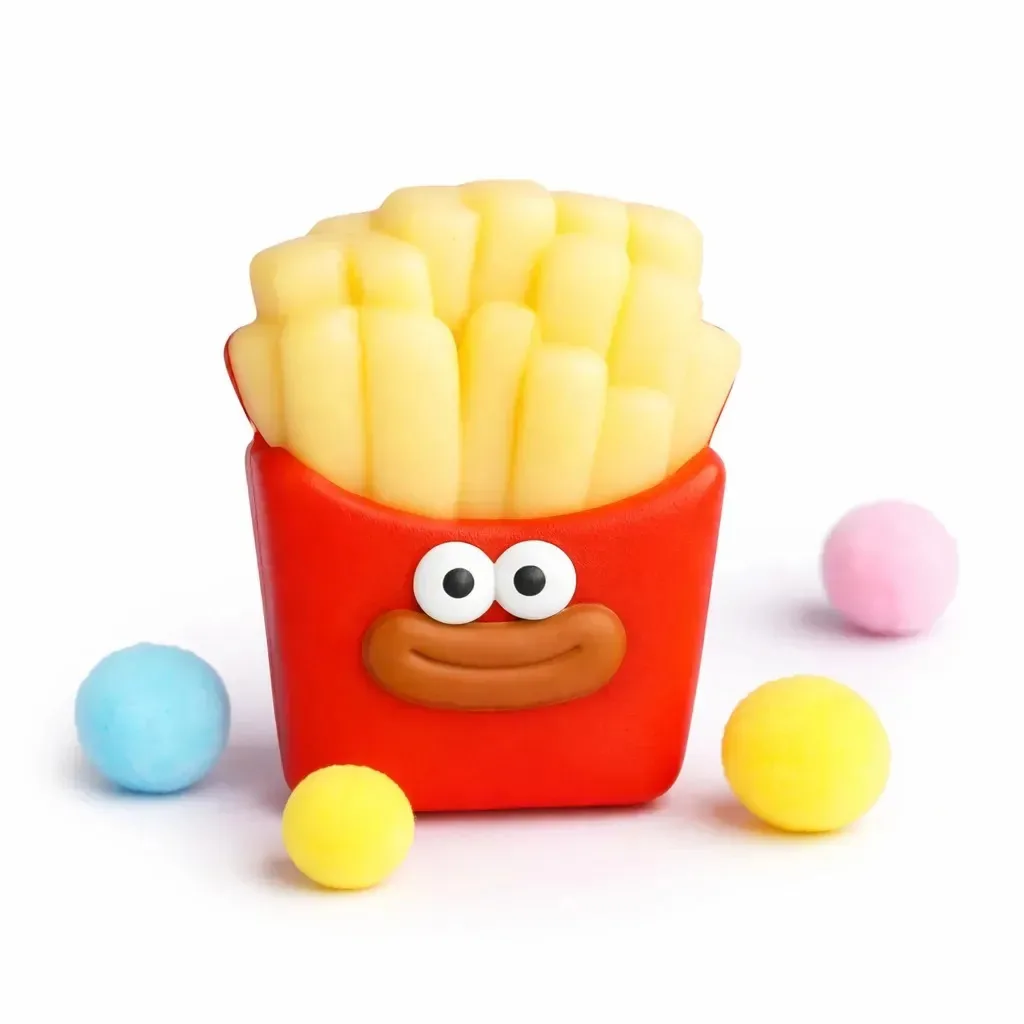 Squishy Batata Frita Anti Stress Infantil Fofinho Sensorial Relaxante Brinquedo Squish Crianças E Adultos Anti Ansiedade Macio Vitae S