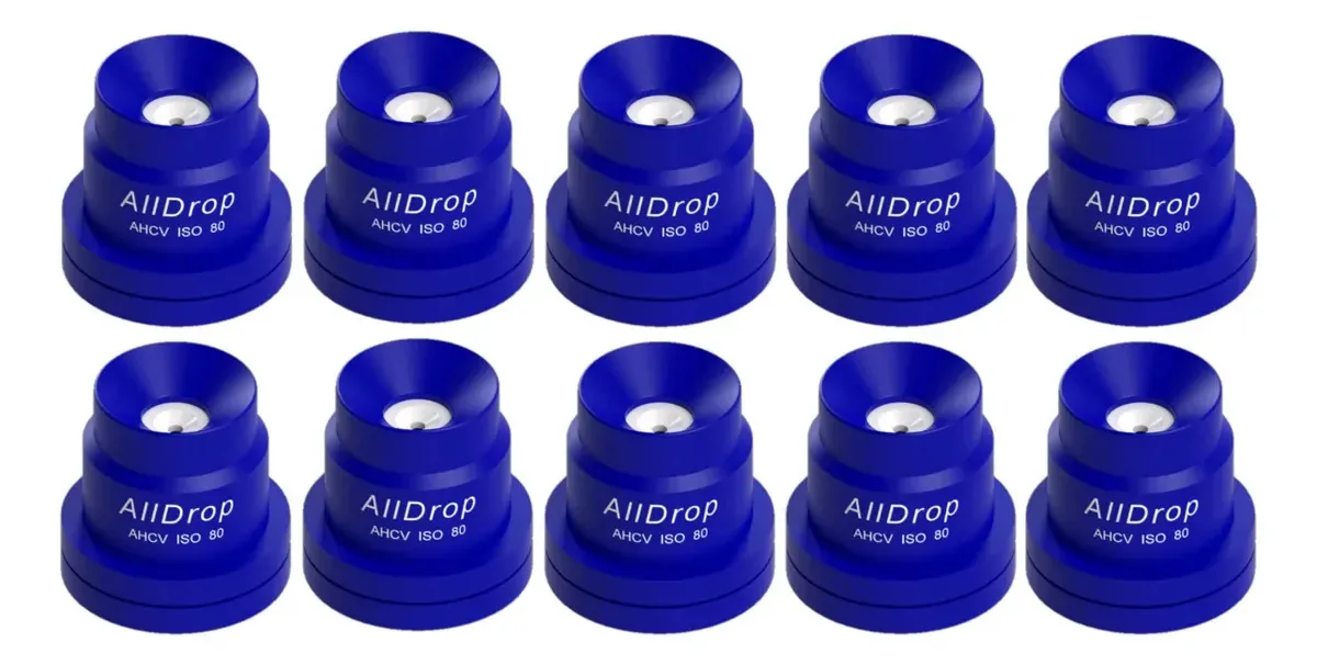 Kit 10 Bico Cone Vazio Pulverização Defensivo Delrin Khcv Cor Azul