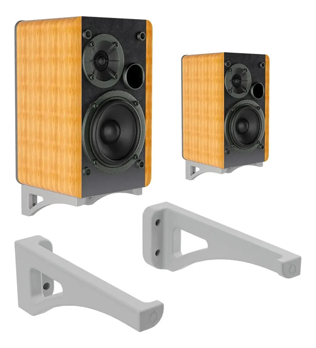 Suporte Monitor De Audio Caixa De Som Edifier R1280t Cor Branco