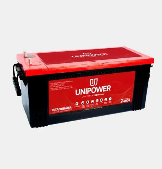 Bateria Estacionária Unipower 165ah 12v (df2500) Solar