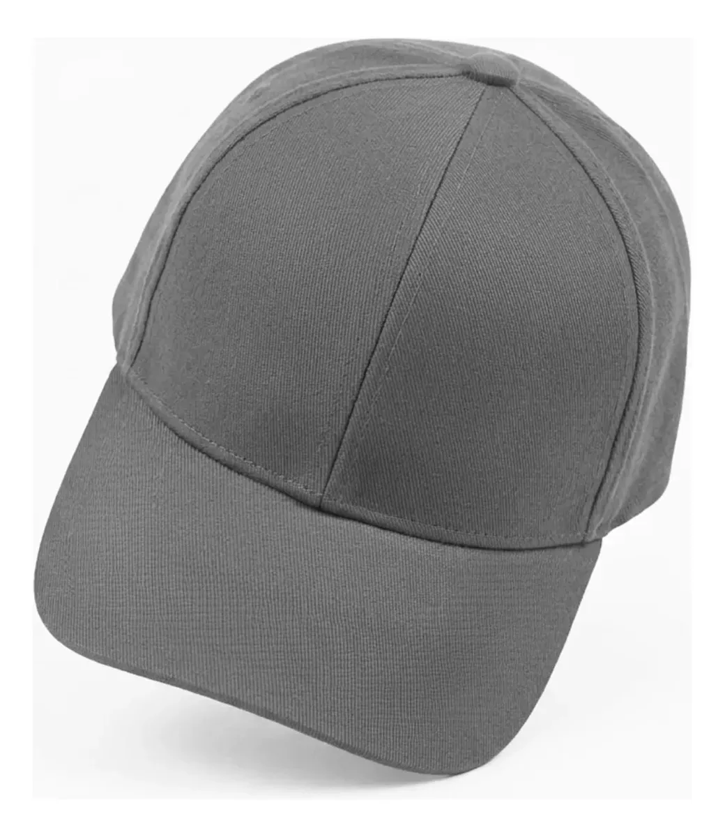 Kit 12 Bonés Lisos - Atacado/revenda/ Uniforme Bordado Cor Cinza Tamanho Un