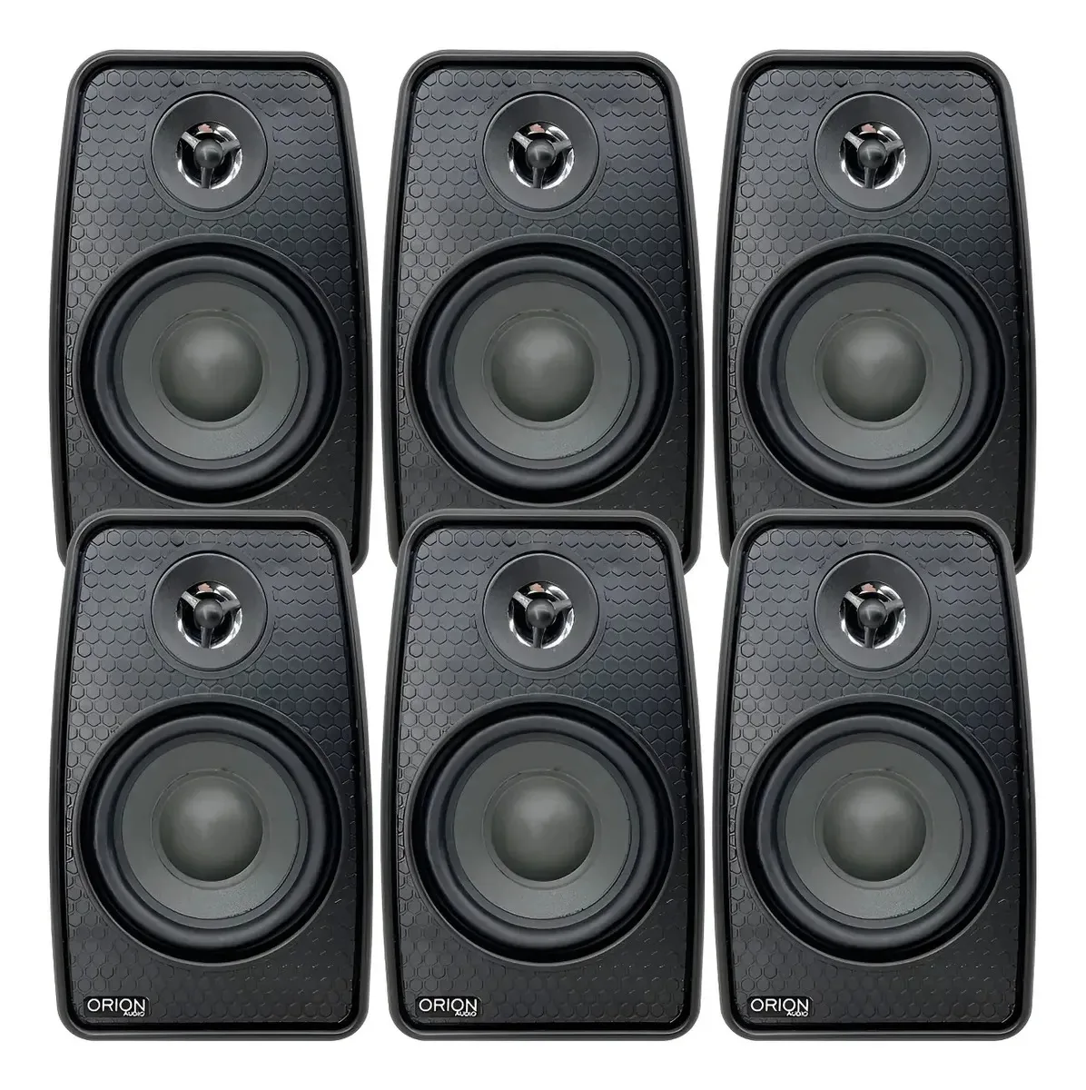 Subwoofer Orion para Som Ambiente, com 6 Caixas Resistentes à Água 70W