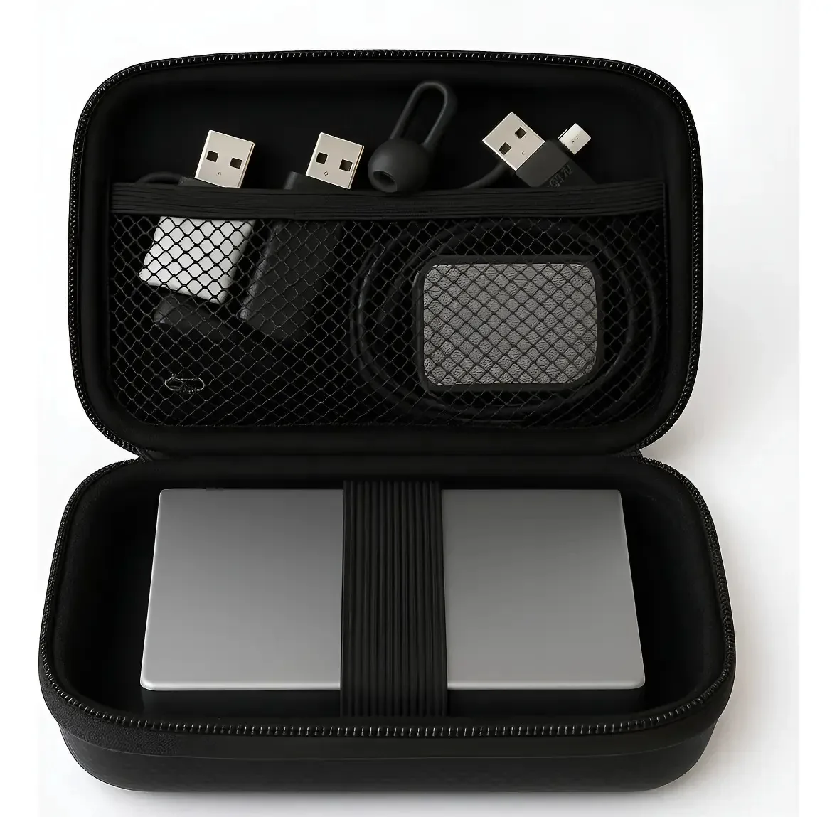 Capa Case P/ Hd Externo De 2,5 Porta Hd P/ Seagate Wd Outros Preto