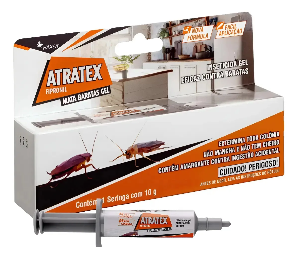 Seringa Atratex Baratas Gel Esgoto Cozinha 10g - Haxea