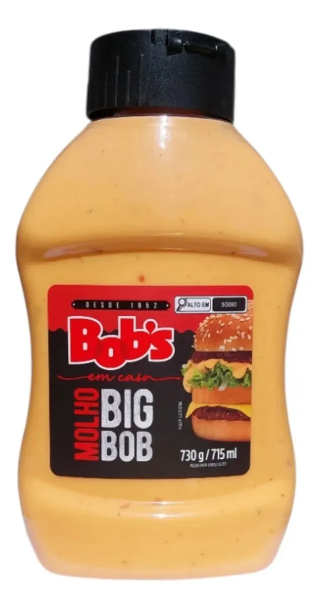 Molho Big Bob Bob's 730g