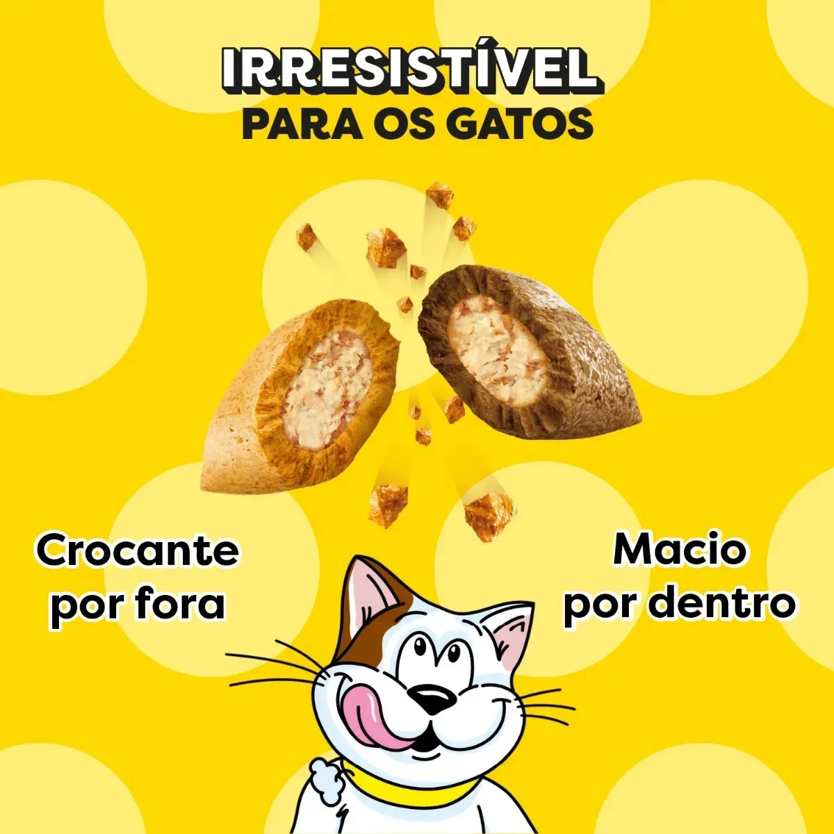 Petisco Dreamies Snack Gato Adulto 80g