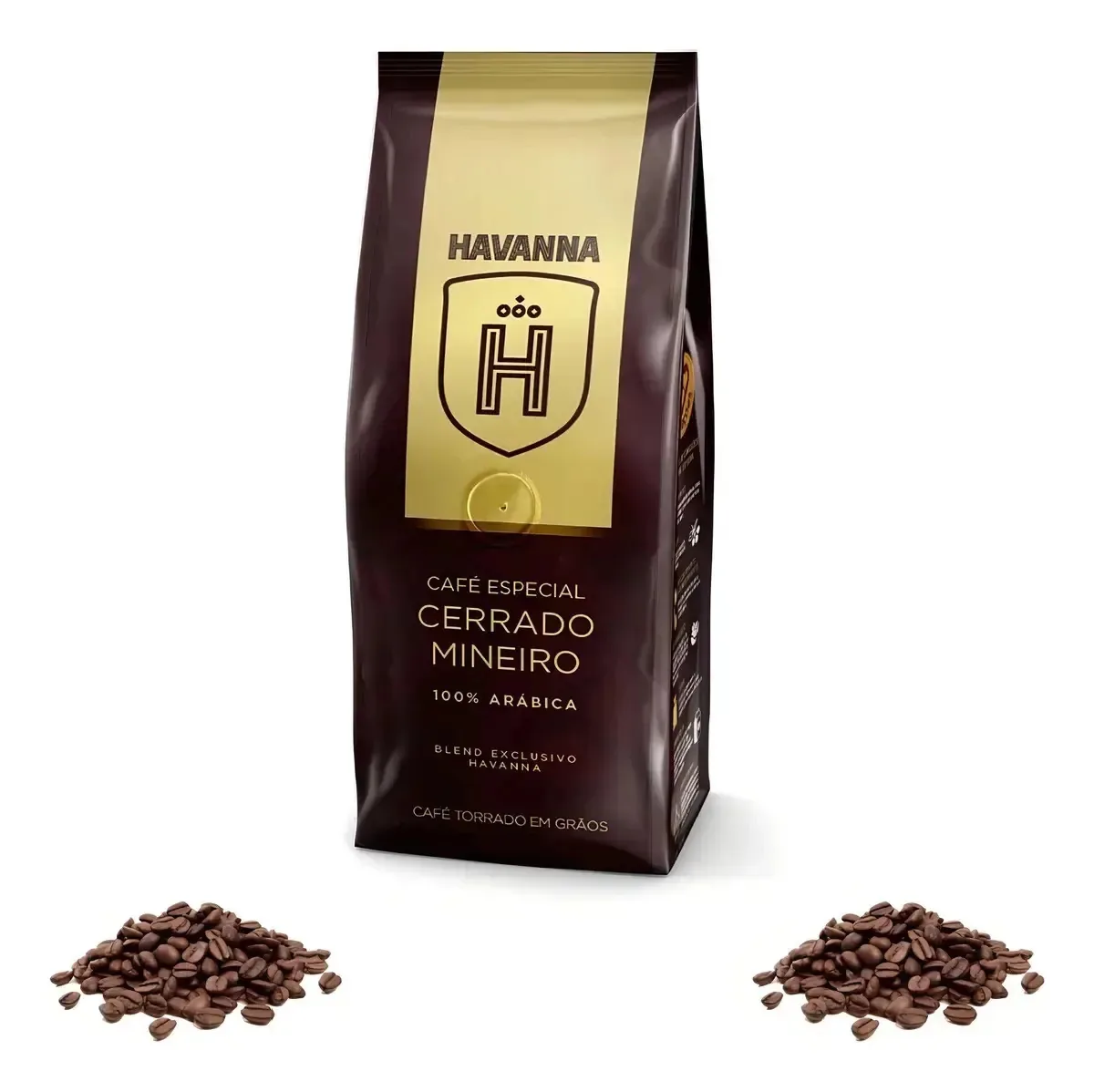Café Torrado Em Grãos 3 Corações Especial Havanna Pacote 1kg