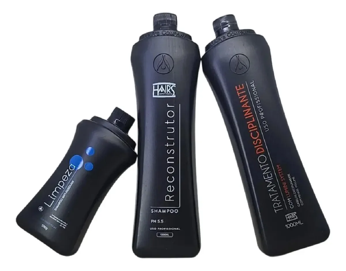 Kit Tratamento Disciplinante Profissional Hairs Company