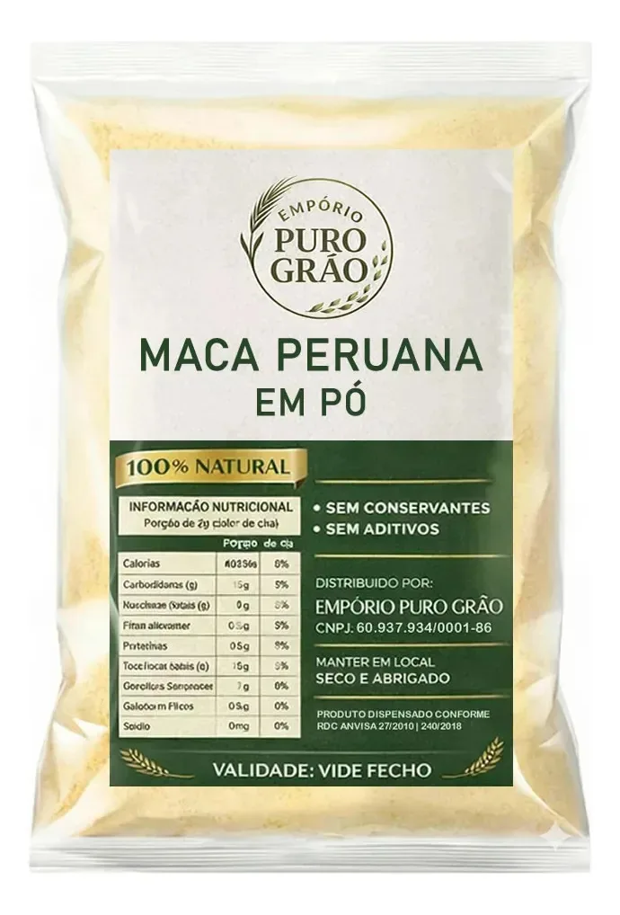 Empório Puro Grão Farinha de Maca Peruana Pó