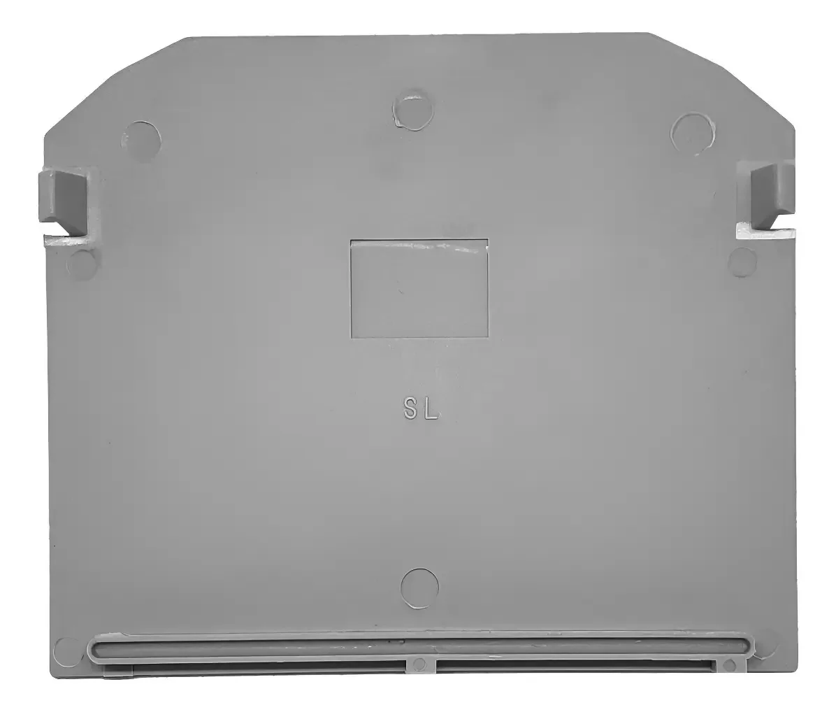 Ap6 Placa De Separação / Tampa Final 70mm² Cinza Citex Cinza
