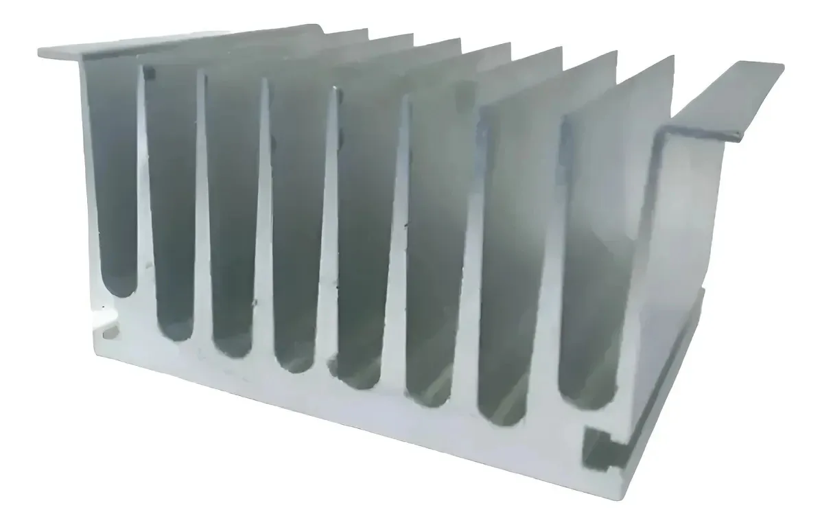 Dissipador De Calor Aluminio 14,5cm Largura C/ 10cm