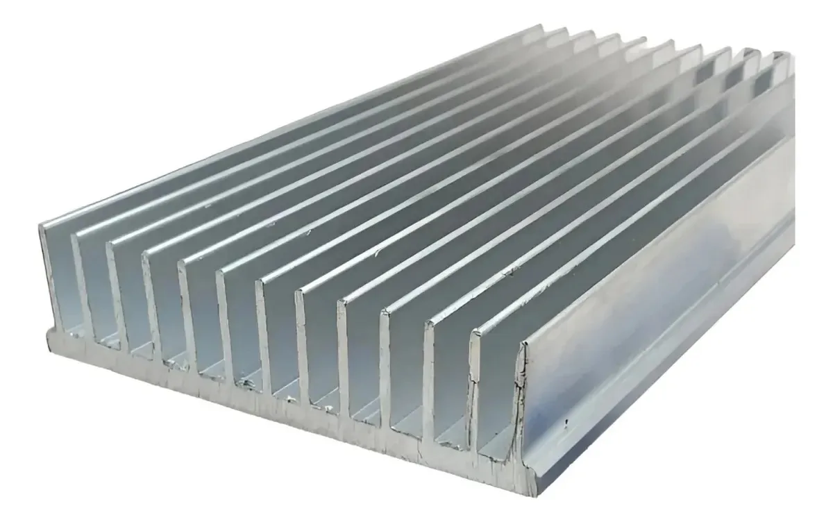 Kit 2 Peçcas Dissipador Calor Aluminio 104mmx25mm Com 90cm