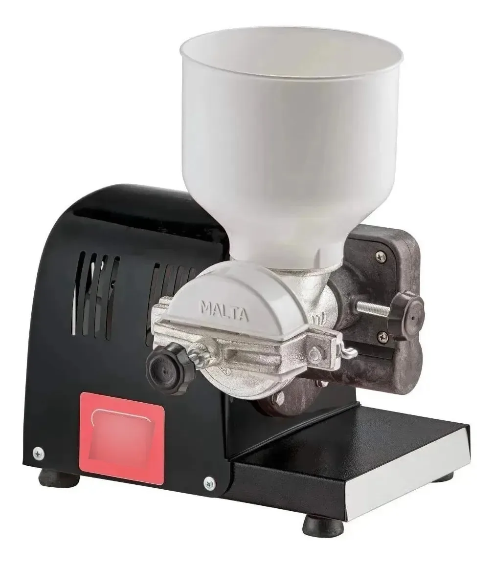 Moedor Elétrico Multi Grãos Mix Café Pimenta Bivolt Malta Preto