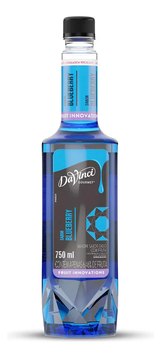 Xarope Da Vinci Sabor Blueberry 750ml - PET
