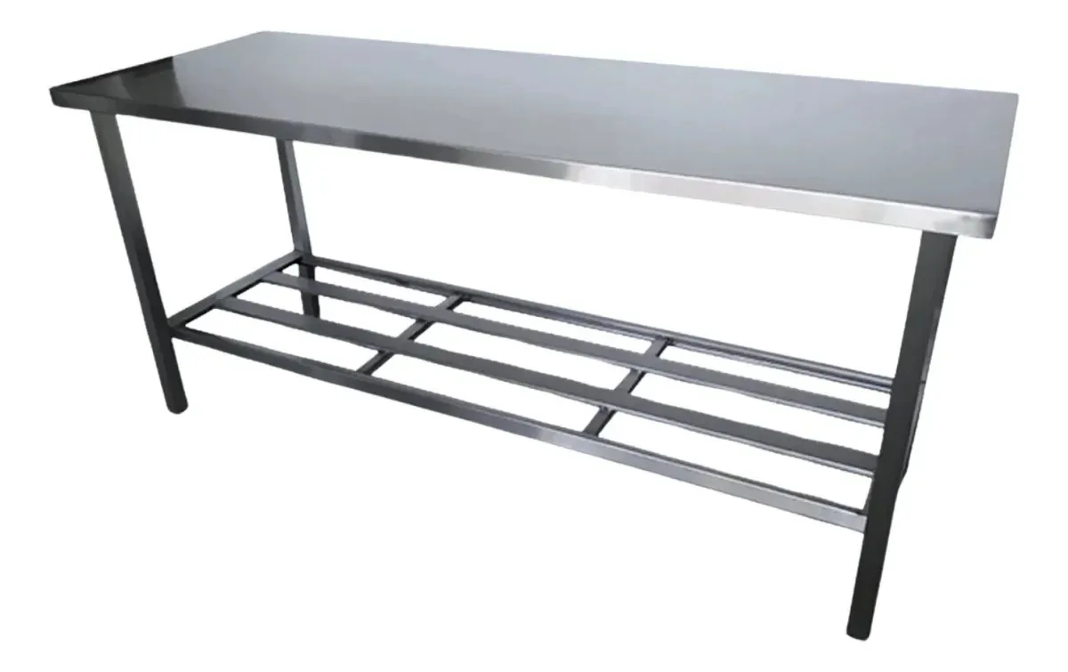 Mesa Inox 304 Ideal Inox Para Cozinha Industrial