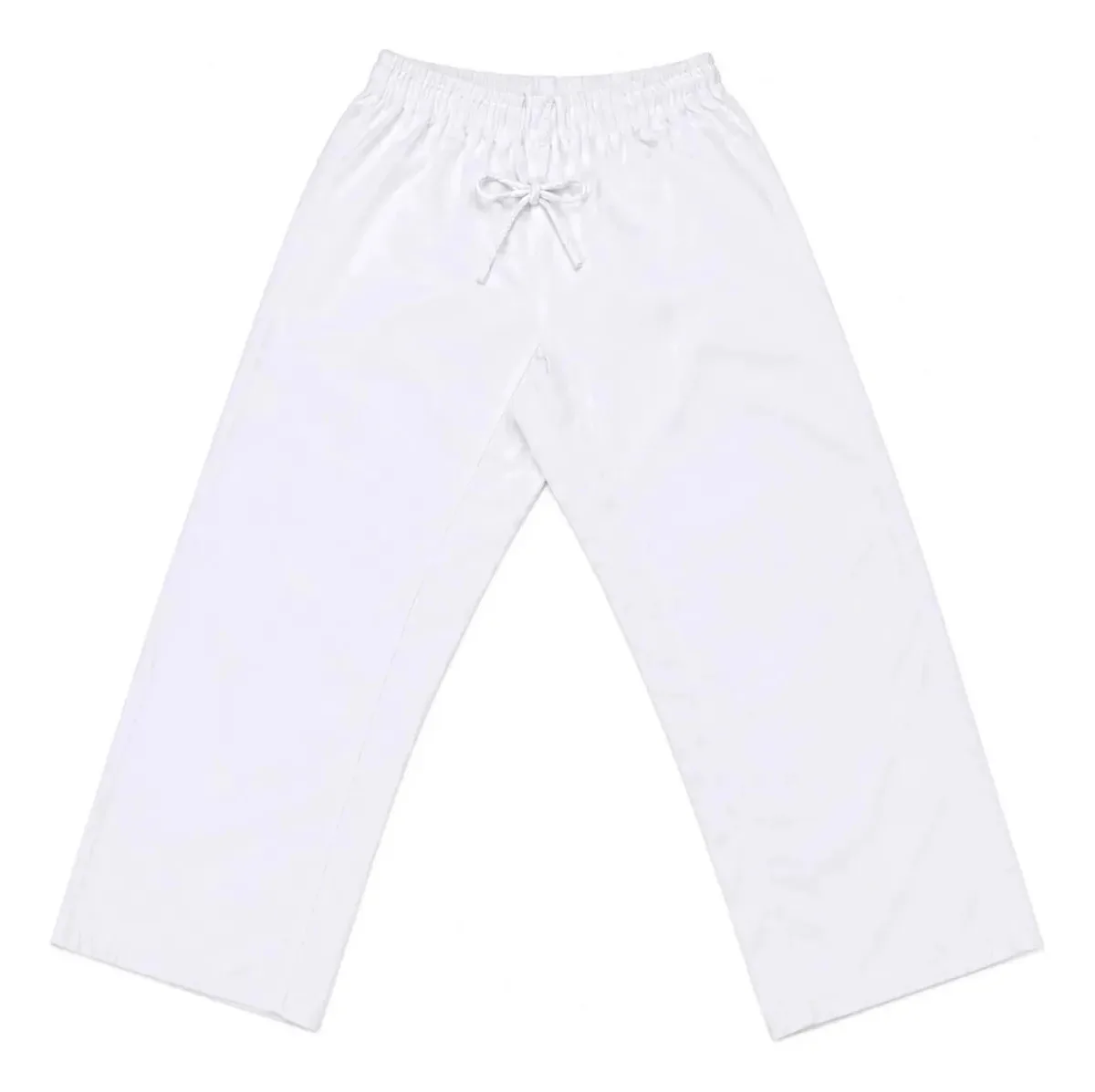Calça Kimono Dobok Avulsa Branca Canelada Artes Marciais Branco 180cm