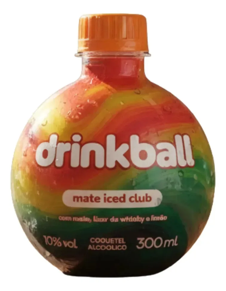 Coquetel Drinkball 300ml - Mate Iced Club