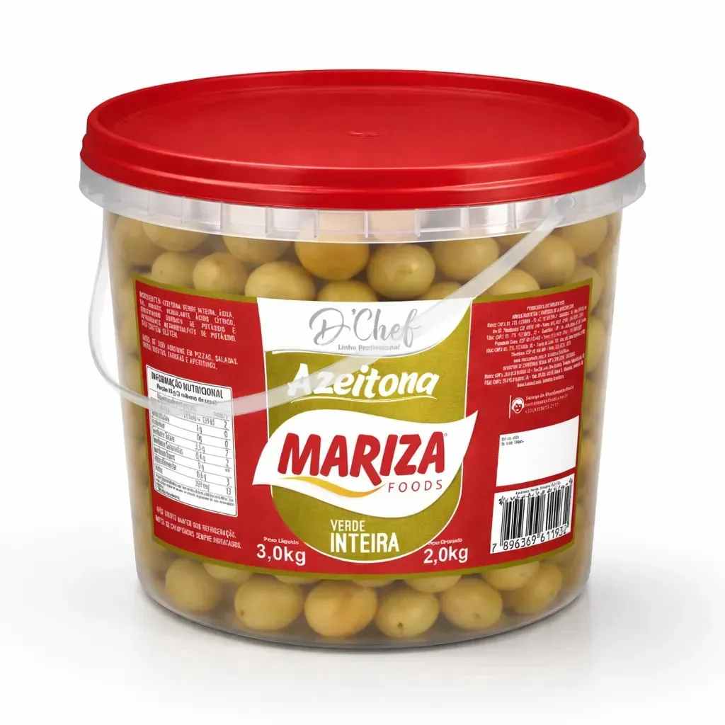 Azeitona Verde Gu Mariza 2kg
