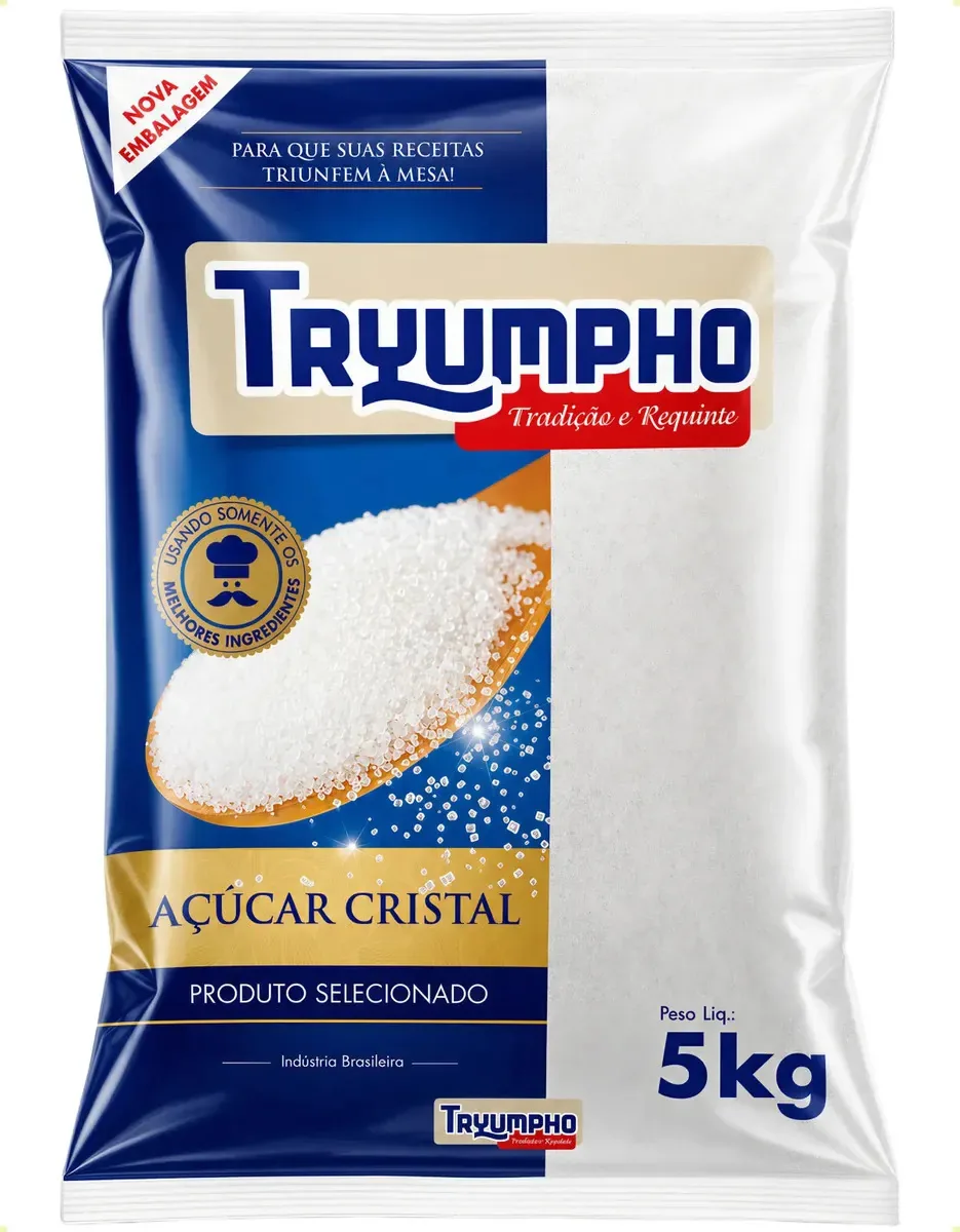 Acucar Cristal Tryumpho 5kg