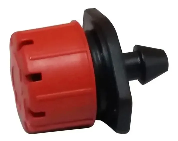 Bico Gotejador Vermelho Regulavel 0 A 40 Lts Horas - 50 Und Vermelho