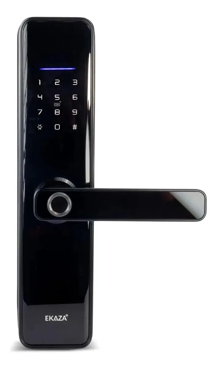 Fechadura Inteligente Zigbee Biometria Senha Tag App Ekaza