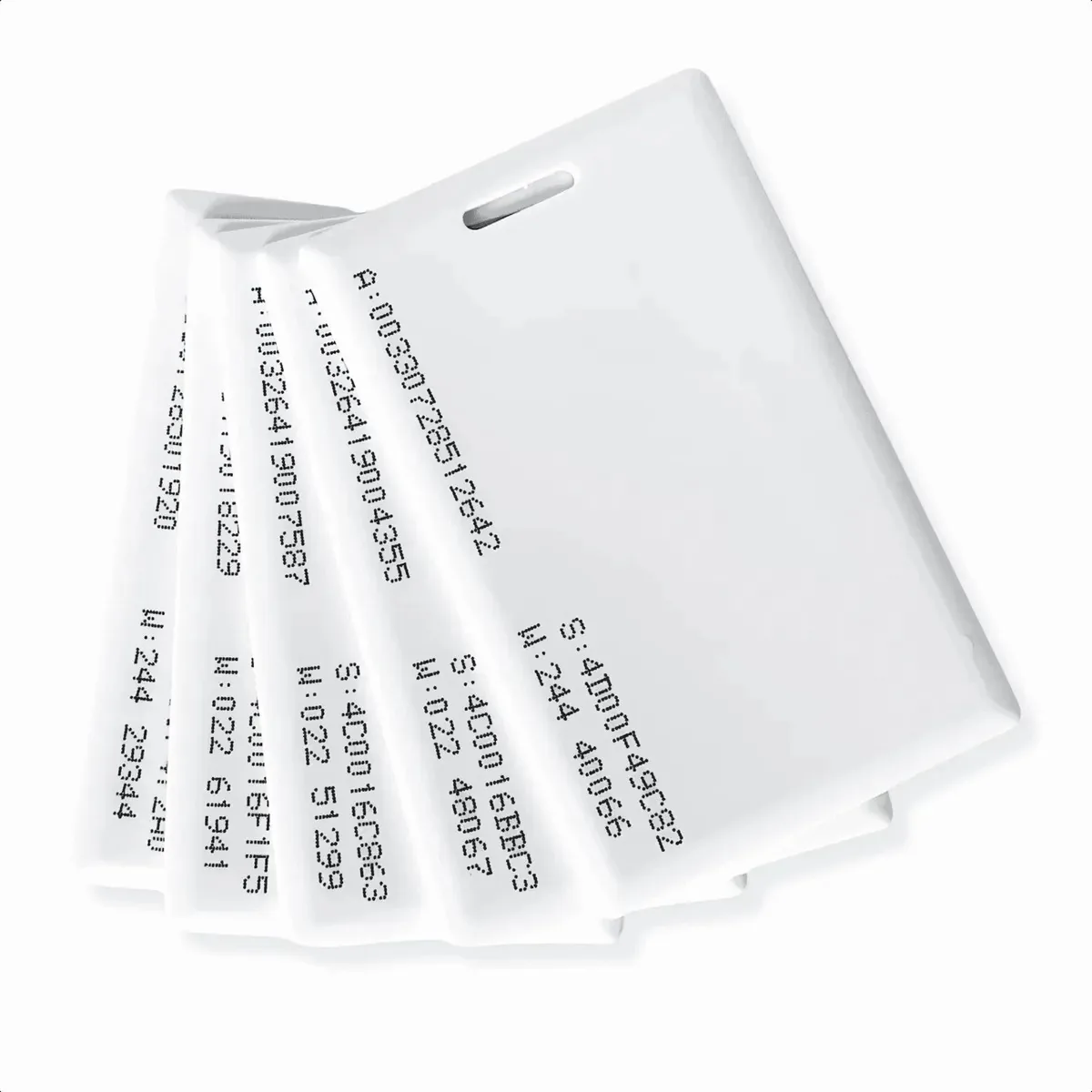 Cartão Proximidade Rfid 125khz Controle De Acesso 500 Unid