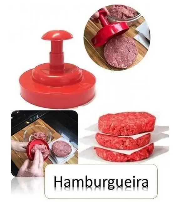 Hamburgueira Hamburguer Artesanal Modelador Em Plástico Casa