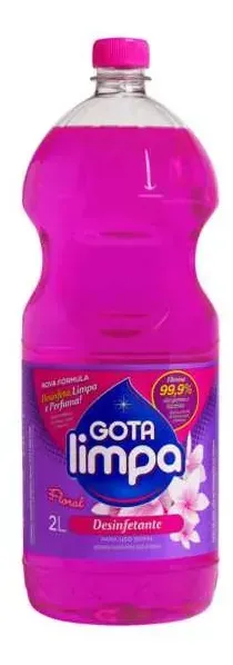 Desinfetante Floral 2l Gota Limpa