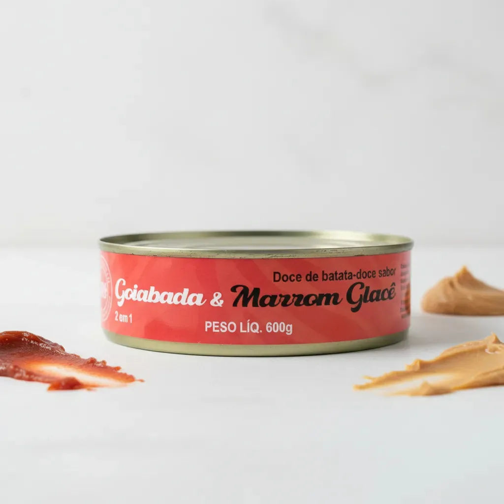 Doce Goiabada/marron Glace David Lata 600g