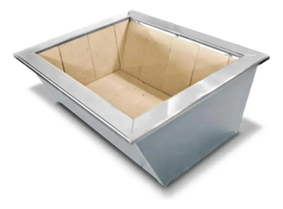 Braseiro Inox Para Churrasqueiras 70 X 50 Cm