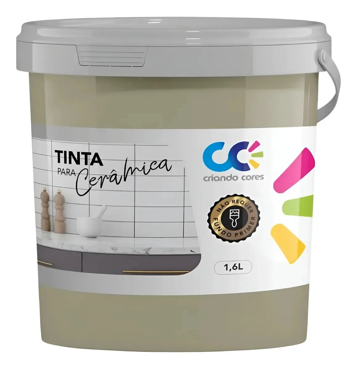 Tinta Para Cerâmica E Azulejos Acrílica Premium Base Água Deserto Fosco