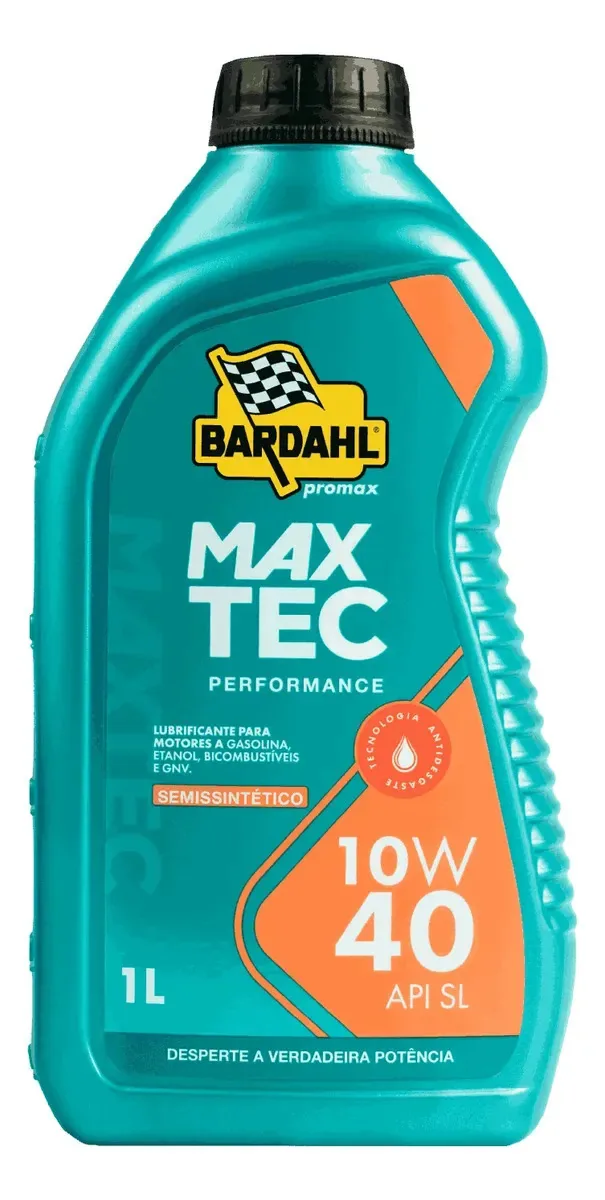 Óleo de Motor 10W40 Sn Maxtec Performance S 1 Litro - BARDAHL 459583