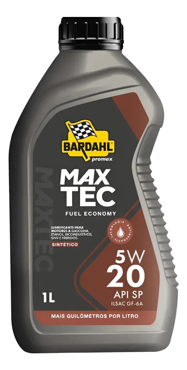 Óleo de Motor 5W20 Api Sp Maxtec Fuel Economy S 1 Litro - BARDAHL 458883