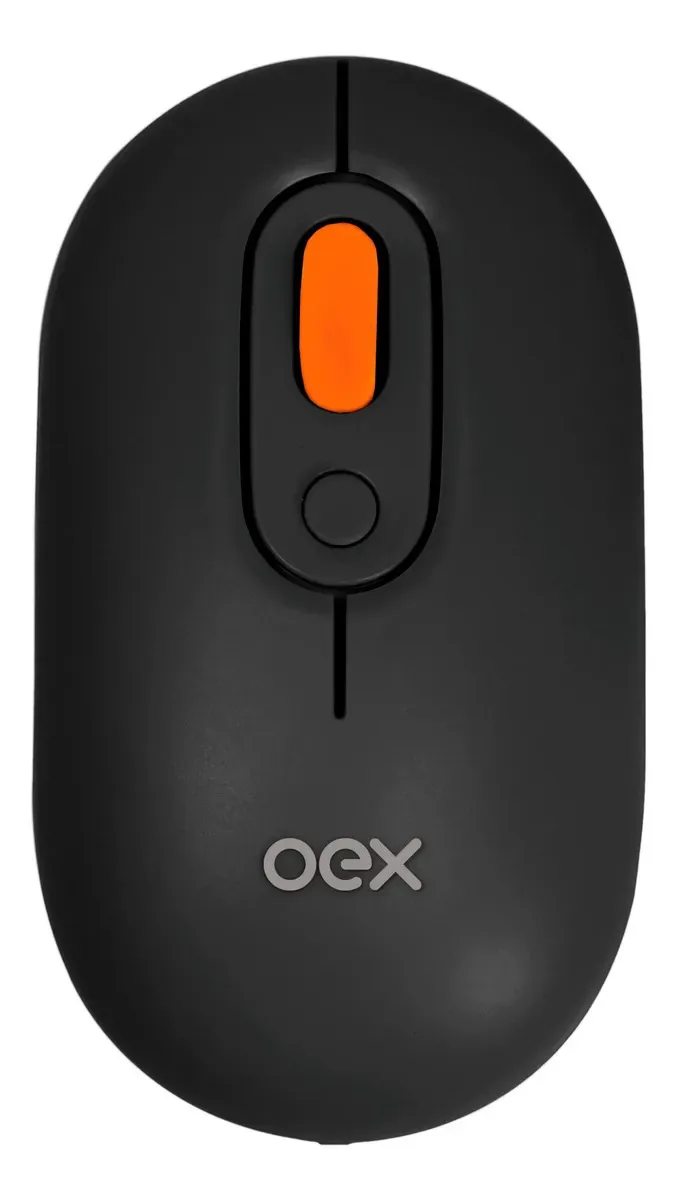 Mouse OEX Retrô MS604 Sem Fio e Bluetooth Para PC